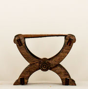 Miniature Medieval Gothic Style 'Curulis' Folding Chair - 1 12 Scale Kit