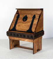 Gothic Scribe’s Desk Miniature Kit – 1:12 Scale