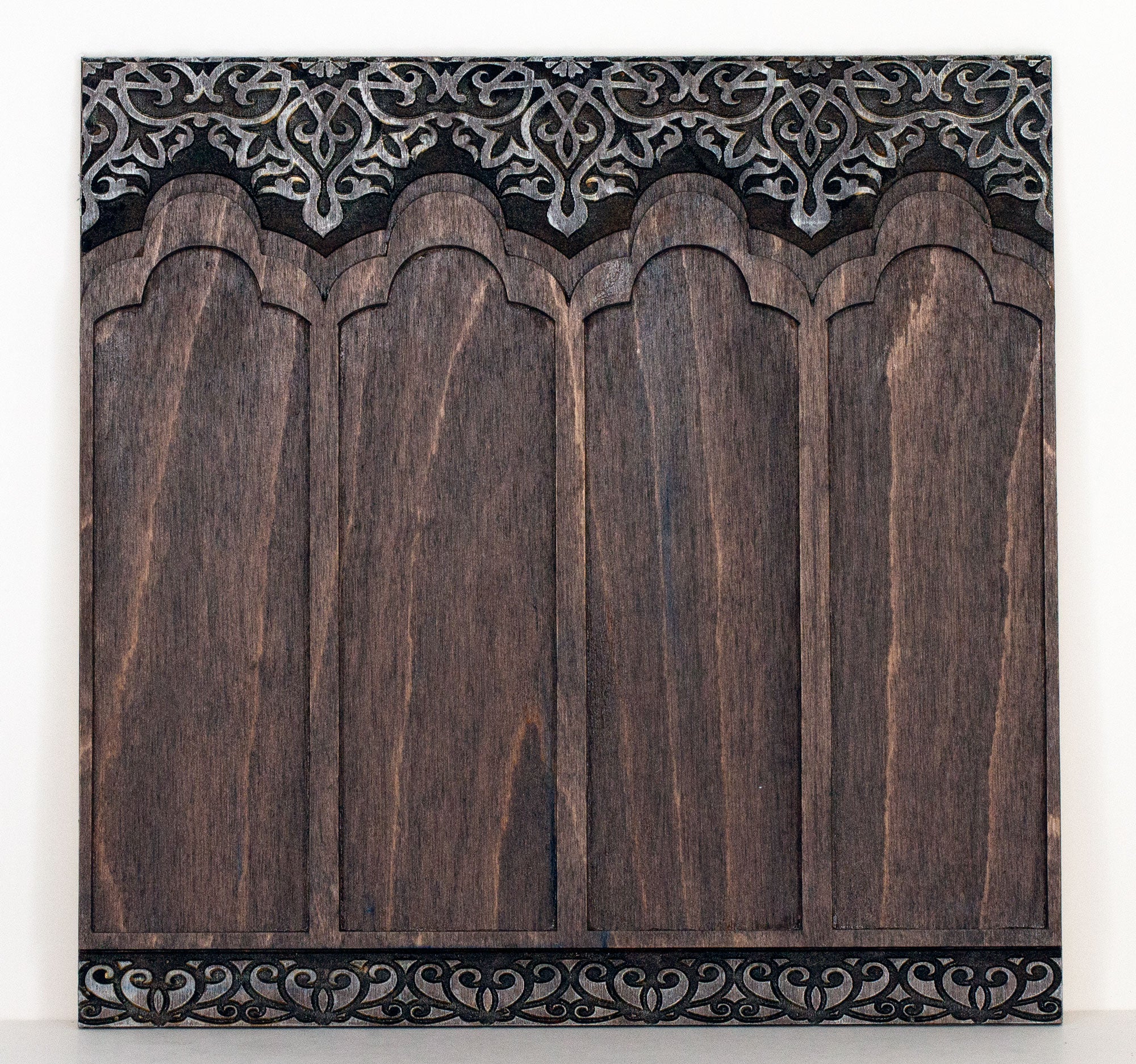 Gothic Style Engraved Wall Panel - Unfinished Kit - Multiple Sizes