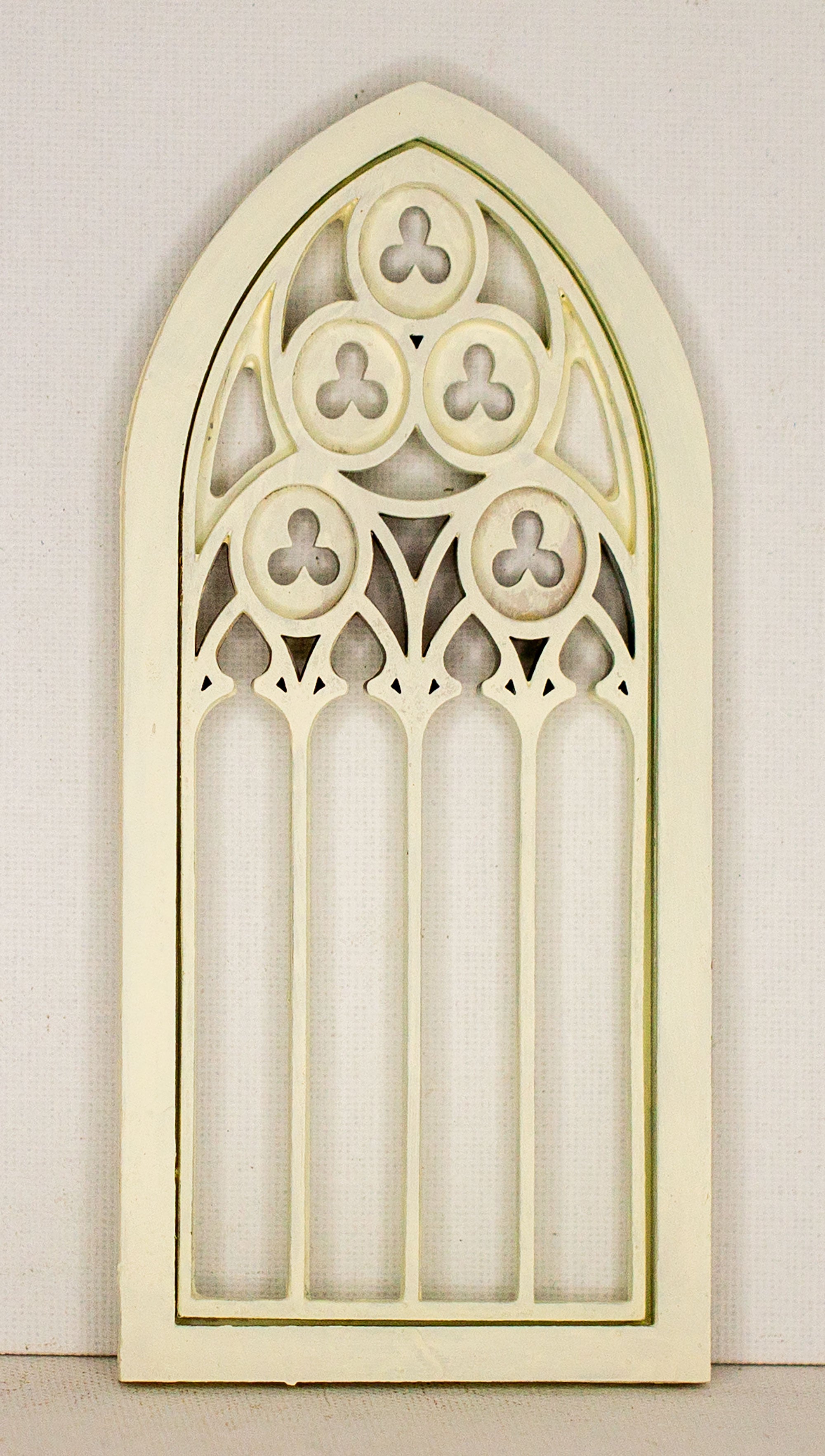 Miniature Gothic Style Arched Tracery Window - Style 'A' - 1-6, 1-12 and 1-24 Scale Options