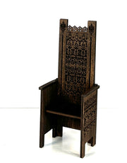 Medieval Gothic Dollhouse Chair Kit – 1:12 & 1:24 Scale