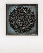 Miniature Mandala Engraved Wall Hanging - Unfinished Kit