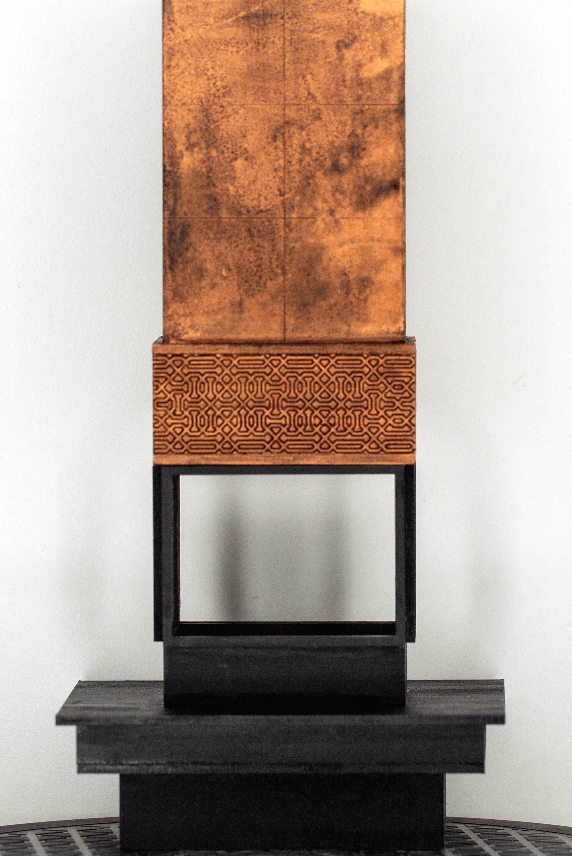 Miniature Modern Fireplace - 1 12 or 1 24 Scale Kit