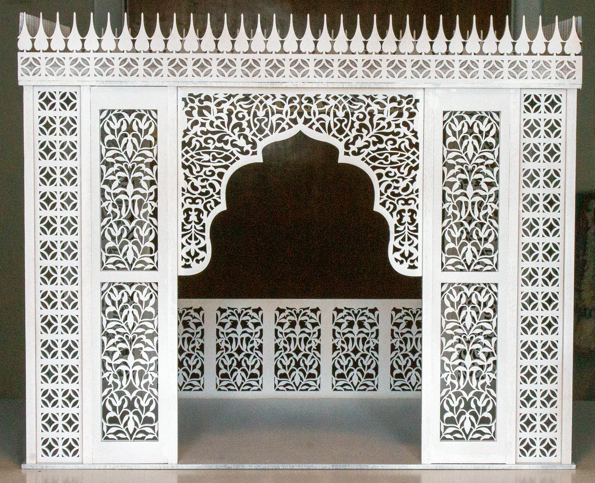 Miniature Moroccan Style Cabana or Greenhouse -  1:12 Scale Kit