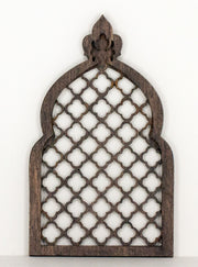 Miniature Moroccan Style Arched Tracery Window - Unfinished Kit - Multiple Sizes