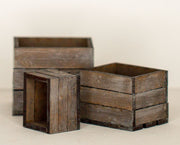Miniature Nesting Crates - Set of Three - 1 12 Scale Kit