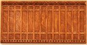 Tudor Style Wall Panel - Four Piece - Unfinished Kit - Multiple Sizes