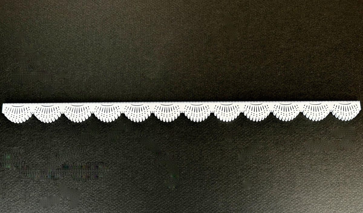 Victorian Scalloped Running Trim M1 – 1:12 Scale